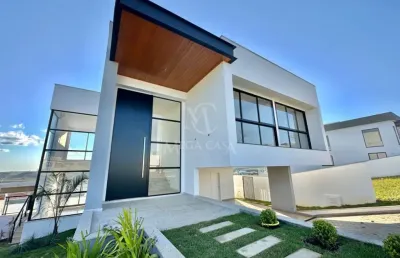 Casa em condomínio fechado com 4 quartos à venda na rua cambuí, 240, alphaville, juiz de fora, 360 m2 por r$ 2.190.000