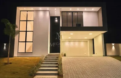 Casa em condomínio fechado com 4 quartos à venda na rua cambuí, 240, alphaville, juiz de fora, 350 m2 por r$ 1.990.000