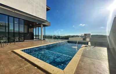 Casa em condomínio fechado com 4 quartos à venda na rua cambuí, 240, alphaville, juiz de fora, 420 m2 por r$ 2.790.000