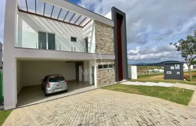 Casa em condomínio fechado com 5 quartos à venda na rua cambuí, 240, alphaville, juiz de fora, 267 m2 por r$ 1.980.000