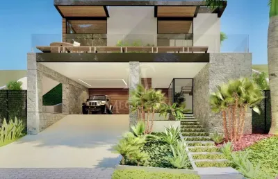 Casa em condomínio fechado com 3 quartos à venda na rua cambuí, 240, alphaville, juiz de fora, 300 m2 por r$ 1.850.000