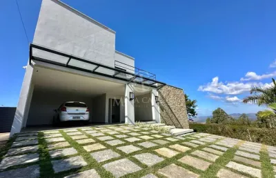 Casa em condomínio fechado com 4 quartos à venda na rua prefeito luiz penna, 1, grama, juiz de fora, 300 m2 por r$ 2.100.000