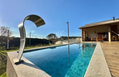 Casa em condomínio fechado com 3 quartos à venda na rodovia br-040    km 791, 791, villagio reserva, juiz de fora, 350 m2 por r$ 1.690.000