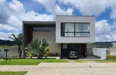 Casa em condomínio fechado com 4 quartos à venda na rua cambuí, 240, alphaville, juiz de fora, 340 m2 por r$ 1.830.000