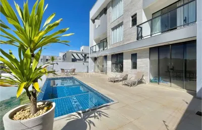 Casa em condomínio fechado com 4 quartos à venda na rua das petúnias, 37, novo horizonte, juiz de fora, 271 m2 por r$ 1.696.000