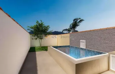 Casa com 2 dorms, jardim praia grande, mongaguá - r$ 370 mil, cod: 1177