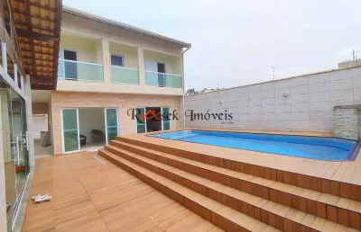 Sobrado com 4 dorms, nova itanhaém, itanhaém - r$ 750 mil, cod: 1567