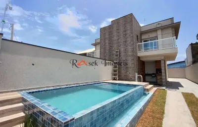 Casa com 3 dorms, bopiranga, itanhaém - r$ 699 mil, cod: 1647
