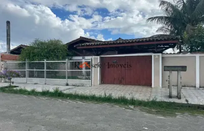 Casa com 4 quartos, bopiranga, itanhaém - r$ 550 mil, cod: 2163