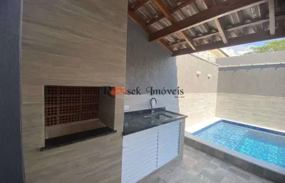 Casa com 2 quartos, tupy, itanhaém - r$ 385 mil, cod: 2222