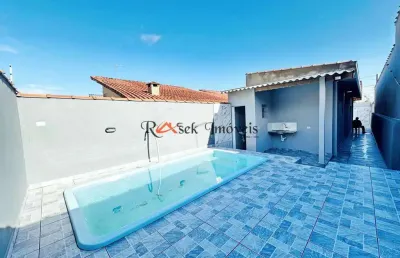 Casa com 2 quartos, vila suarão, itanhaém - r$ 340 mil, cod: 2354