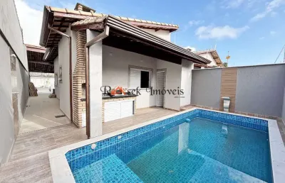 Casa com 3 quartos, gaivota, itanhaém - r$ 489 mil, cod: 2372