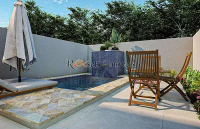Casa com 2 dorms, umuarama, itanhaém - r$ 390 mil, cod: 839