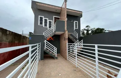 Casa com 2 quartos, balneário tupy, itanhaém - r$ 189 mil, cod: 885