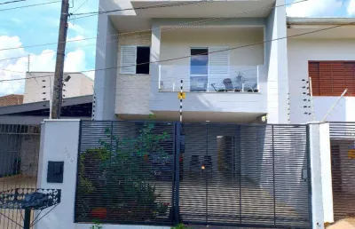 Sobrado à venda em maringá, jardim aclimação, com 3 quartos, com 198 m²