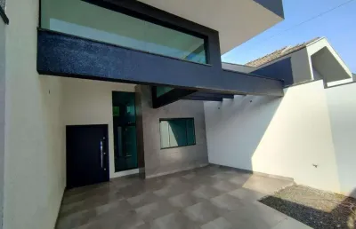 Casa à venda em maringá, jardim monte rei, com 3 quartos, com 105 m²