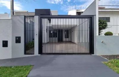 Casa à venda em maringá, jardim império do sol, com 3 quartos, com 106.64 m²