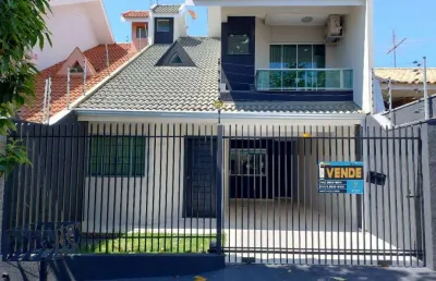 Sobrado à venda em maringá, jardim santa helena, com 3 quartos, com 210 m²