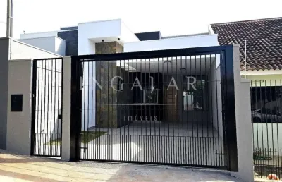 Casa para venda em maringá, jardim monte rei, 3 dormitórios, 1 suíte, 1 banheiro, 2 vagas