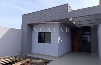 Casa com 3 dormitórios à venda, 80 m² por r$ 360.000,00 - jardim eldorado - marialva/pr