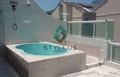 Casa em condomínio fechado com 3 quartos à venda na rua santos titara, méier, rio de janeiro, 140 m2 por r$ 839.000