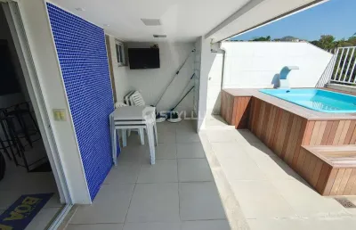 Cobertura com 3 quartos à venda na rua aquidabã, méier, rio de janeiro, 90 m2 por r$ 500.000