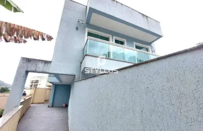 Casa em condomínio fechado com 3 quartos à venda na rua radialista antônio porto, freguesia (jacarepaguá), rio de janeiro, 177 m2 por r$ 650.000