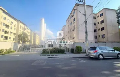 Apartamento com 1 quarto à venda na rua barão, praça seca, rio de janeiro, 40 m2 por r$ 185.000