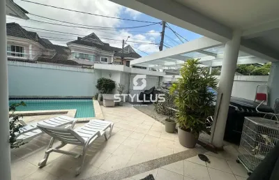 Casa em condomínio fechado com 4 quartos à venda na rua joão marques cadengo, vargem pequena, rio de janeiro, 200 m2 por r$ 980.000