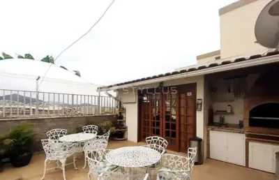 Cobertura com 3 quartos à venda na rua conselheiro agostinho, cachambi, rio de janeiro, 78 m2 por r$ 630.000