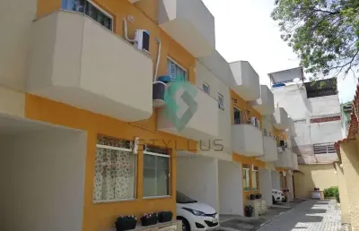 Casa em condomínio fechado com 3 quartos à venda na rua antônio de pádua, sampaio, rio de janeiro, 95 m2 por r$ 340.000