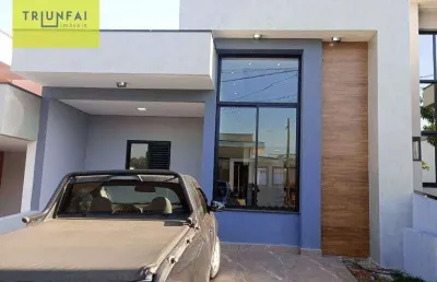 Casa com 3 dormitórios à venda, 105 m² por r$ 550.000,00 - condomínio villagio ipanema i - sorocaba/sp