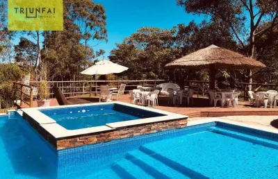Chácara com 3 dormitórios à venda, 25000 m² por r$ 1.596.000,00 - aparecida - araçoiaba da serra/sp