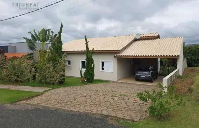 Casa com 3 dormitórios à venda, 162 m² por r$ 1.500.000,00 - condomínio fazenda alta vista - salto de pirapora/sp