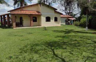 Chácara com 5 dormitórios à venda, 20000 m² por r$ 1.710.000,00 - condomínio fazenda amadeus - araçoiaba da serra/sp