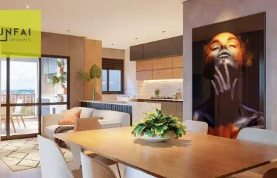 Apartamento com 3 dormitórios à venda, 96 m² por r$ 792.500,00 - condomínio atmo residencial - votorantim/sp