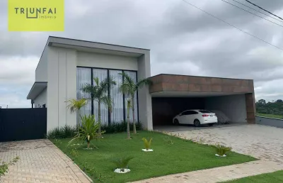 Casa com 4 dormitórios à venda, 447 m² por r$ 2.995.000,00 - condomínio fazenda alta vista - salto de pirapora/sp