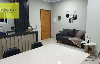 Apartamento com 2 dormitórios à venda, 59 m² por r$ 269.000,00 - vila domingues - votorantim/sp