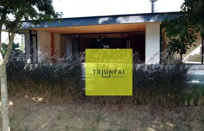 Casa com 4 dormitórios à venda, 462 m² por r$ 9.800.000,00 - condomínio lago azul - araçoiaba da serra/sp