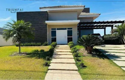 Casa com 3 dormitórios à venda, 280 m² por r$ 1.437.000,00 - condomínio village da serra - araçoiaba da serra/sp