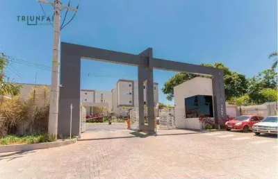 Apartamento com 2 dormitórios à venda, 47 m² por r$ 174.900,00 - caguaçu - sorocaba/sp