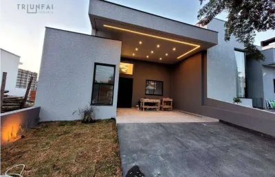 Casa com 3 dormitórios à venda, 122 m² por r$ 779.000 - condomínio terras de são francisco - sorocaba/sp