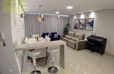 Apartamento com 3 dormitórios à venda, 100 m² por r$ 424.000,00 - vila trujillo - sorocaba/sp
