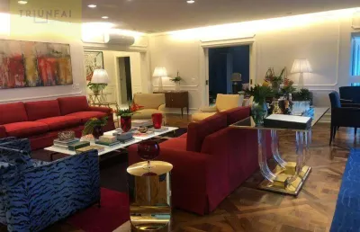 Apartamento com 4 dormitórios à venda, 452 m² por r$ 5.800.000,00 - higienópolis - são paulo/sp