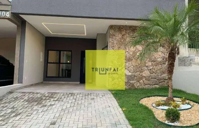 Casa com 3 dormitórios à venda, 99 m² por r$ 680.000,00 - condomínio residencial villaggio ipanema i - sorocaba/sp