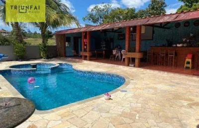 Chácara com 4 dormitórios à venda, 1100 m² por r$ 750.000,00 - éden - sorocaba/sp