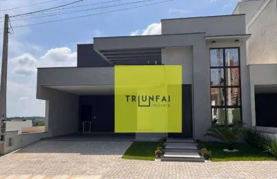 Casa com 3 dormitórios à venda, 191 m² por r$ 1.490.000,00 - condomínio residencial renaissance - sorocaba/sp