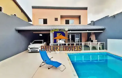 Sua familia merece! sobrado de alto padrão mobiliado, próximo ao mar.