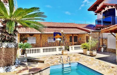 Lindo sobrado com piscina! sobrado estilo colonial.