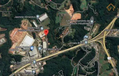 Terreno à venda, 105689 m² por r$ 17.438.000,00 - campo fundo - campina grande do sul/pr